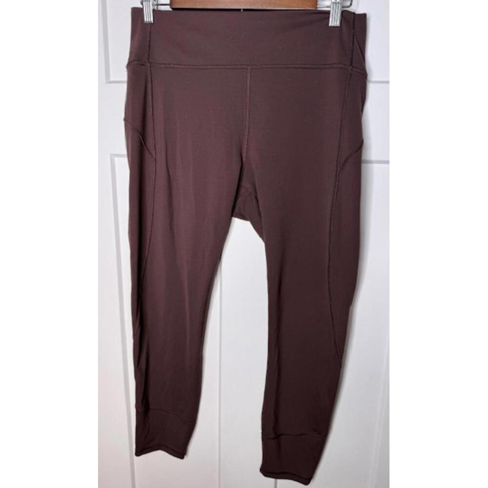 Lululemon in movement 7/8 leggings brown size 12